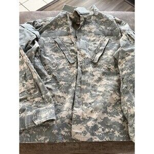 Camo Jacket Long Sleeve Zipper Large Regular
